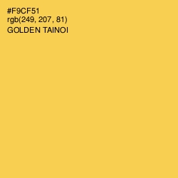 #F9CF51 - Golden Tainoi Color Image