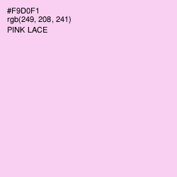 #F9D0F1 - Pink Lace Color Image