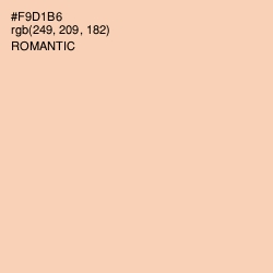 #F9D1B6 - Romantic Color Image