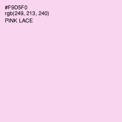 #F9D5F0 - Pink Lace Color Image