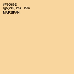 #F9D69E - Marzipan Color Image