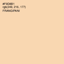 #F9D8B1 - Frangipani Color Image