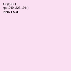 #F9DFF1 - Pink Lace Color Image