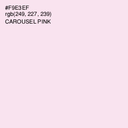 #F9E3EF - Carousel Pink Color Image