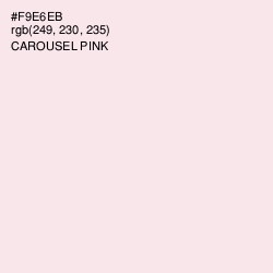 #F9E6EB - Carousel Pink Color Image