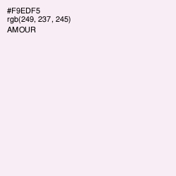 #F9EDF5 - Amour Color Image