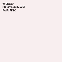 #F9EEEF - Fair Pink Color Image