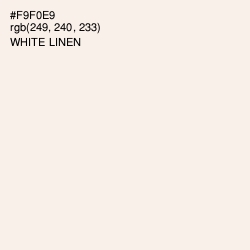 #F9F0E9 - White Linen Color Image