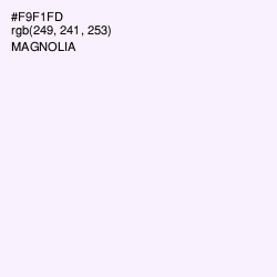 #F9F1FD - Magnolia Color Image