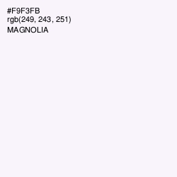 #F9F3FB - Magnolia Color Image