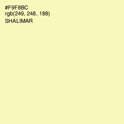 #F9F8BC - Shalimar Color Image