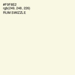#F9F8E2 - Rum Swizzle Color Image