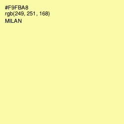 #F9FBA8 - Milan Color Image