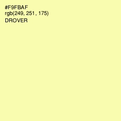 #F9FBAF - Drover Color Image