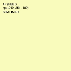 #F9FBBD - Shalimar Color Image