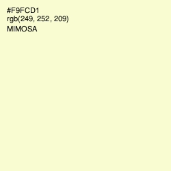 #F9FCD1 - Mimosa Color Image