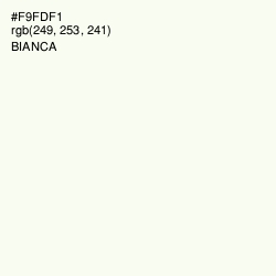 #F9FDF1 - Bianca Color Image