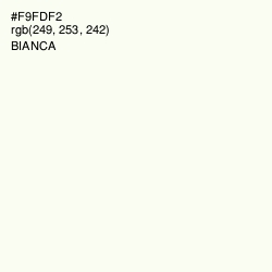 #F9FDF2 - Bianca Color Image