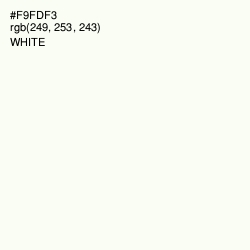 #F9FDF3 - Sugar Cane Color Image