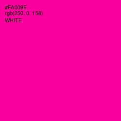 #FA009E - Hollywood Cerise Color Image