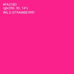 #FA218D - Wild Strawberry Color Image