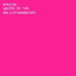 #FA2195 - Wild Strawberry Color Image