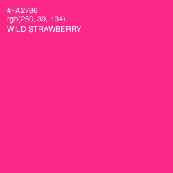 #FA2786 - Wild Strawberry Color Image