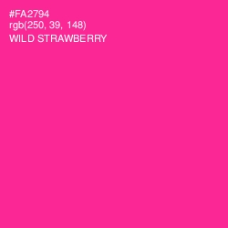 #FA2794 - Wild Strawberry Color Image