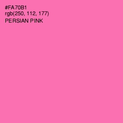 #FA70B1 - Persian Pink Color Image