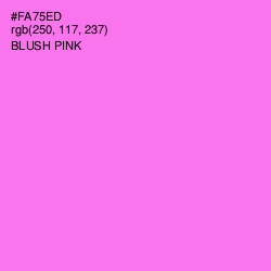 #FA75ED - Blush Pink Color Image
