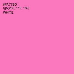 #FA77BD - Persian Pink Color Image