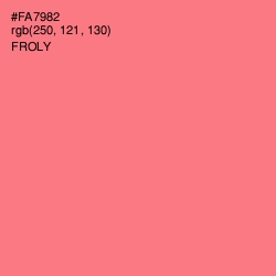 #FA7982 - Froly Color Image