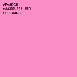 #FA8DC5 - Shocking Color Image