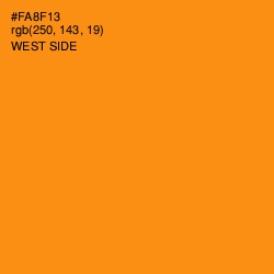 #FA8F13 - West Side Color Image