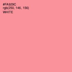 #FA929C - Sea Pink Color Image