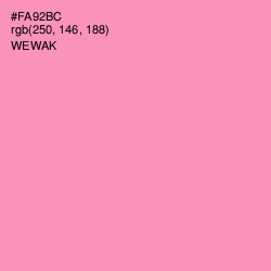 #FA92BC - Wewak Color Image