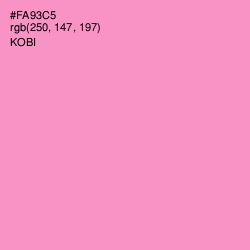 #FA93C5 - Kobi Color Image