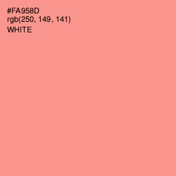 #FA958D - Vivid Tangerine Color Image