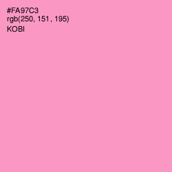 #FA97C3 - Kobi Color Image