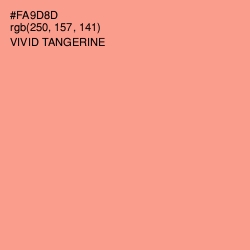 #FA9D8D - Vivid Tangerine Color Image