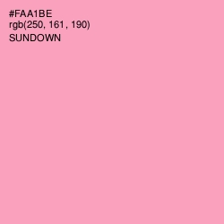#FAA1BE - Sundown Color Image