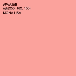 #FAA29B - Mona Lisa Color Image