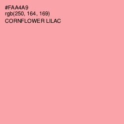 #FAA4A9 - Cornflower Lilac Color Image