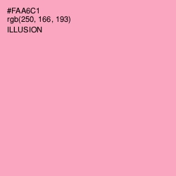 #FAA6C1 - Illusion Color Image