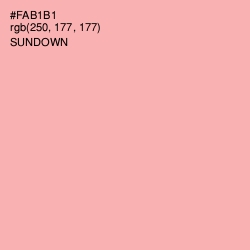 #FAB1B1 - Sundown Color Image