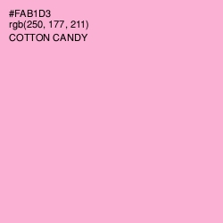 #FAB1D3 - Cotton Candy Color Image