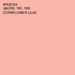 #FAB7A9 - Cornflower Lilac Color Image