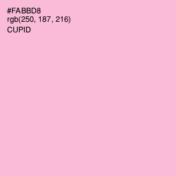 #FABBD8 - Cupid Color Image