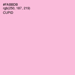 #FABBDB - Cupid Color Image