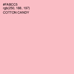 #FABCC5 - Cotton Candy Color Image